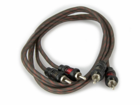 Купить rca кабели и разветвители 2RCA кабель AURA RCA-0210 1 метр (CCA) в Череповце