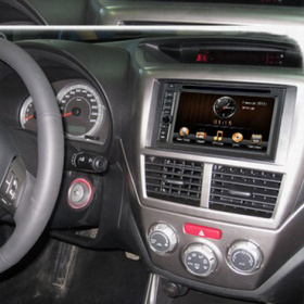 SUBARU Impreza, Forester 08+ окантовка 2din рамка