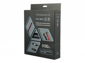 Купить наборы проводов Набор 2-х канальный TONEMIX 8Ga МЕДЬ в Череповце