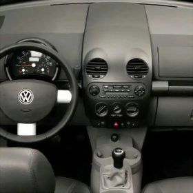 VW Beatle New 1din рамка