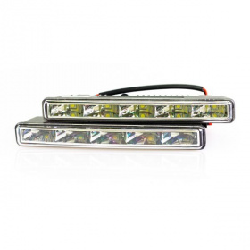 Купить дневные ходовые огни LED фары VIPER LASER PRO H1 в Череповце