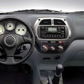 TOYOTA боковые вставки для 2din