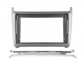 Рамка VW Polo 2014-2019 SILVER 9 дюймов