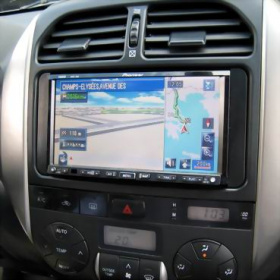 TOYOTA боковые вставки для 2din